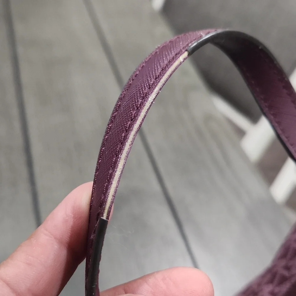 Michael Kors Purple Signature Bag - Picture 11 of 11